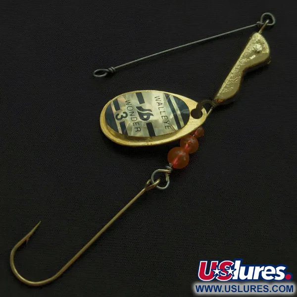 South Bend Walleye Wonder 3, Goud, 14g, Spinnerbait #22629