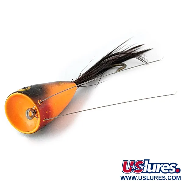 Phillips Weedless Fly Rod Popper 700AW, 5g, Zwart-Oranje, Popper #22631