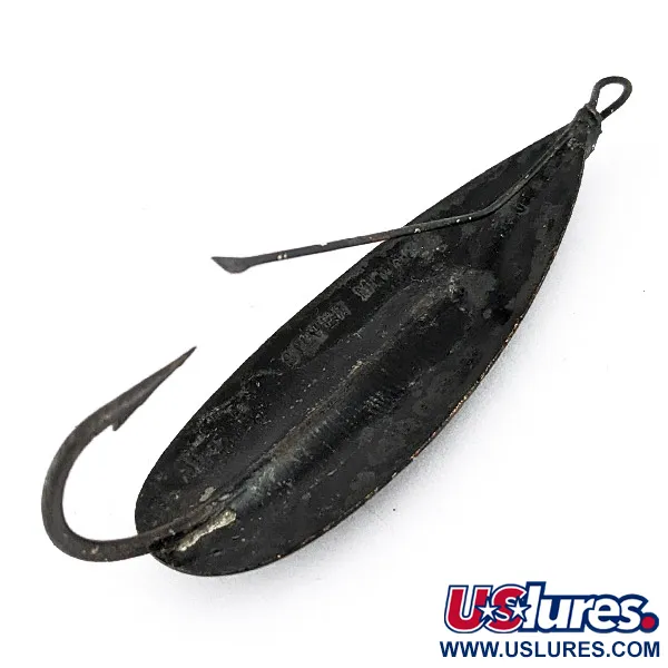 Johnson Silver Minnow, Zwart, 21g, Lepel #22634