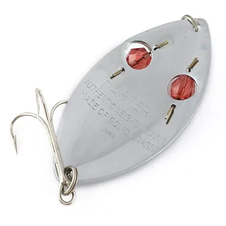 Herter's Glass Eye Spoon, 21g, nikkel/rode ogen, Lepel #22641