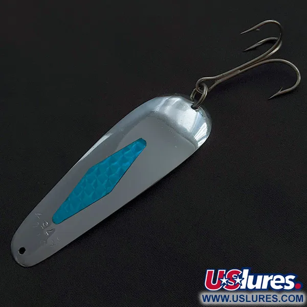 Miller ITHACA 75, 10g, nikkel/blauw, sleepplepel #22642