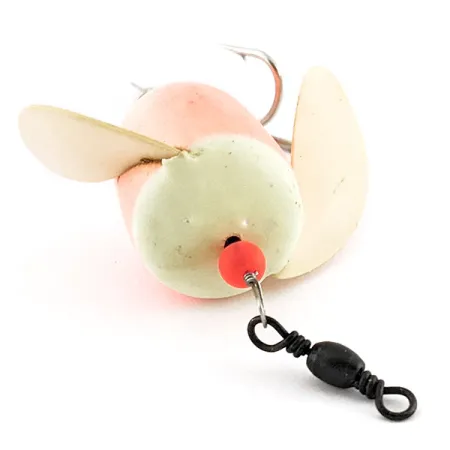 Yakima Bait Spin-N-Glo, 8g, Peach/Cream, Drijvend Kunstaas #22671