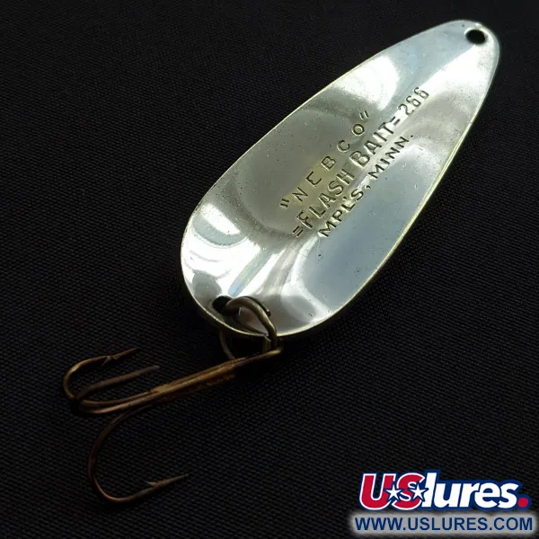 Nebco Flashbait 266, 10g Nikkel, Lepel #22692