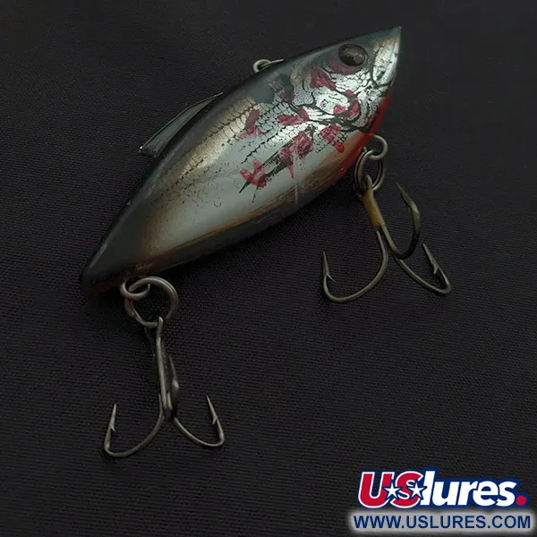 Bill Lewis Rat-L-Trap, Zilver/Grijs, 12g, Lipless Crankbait #22693