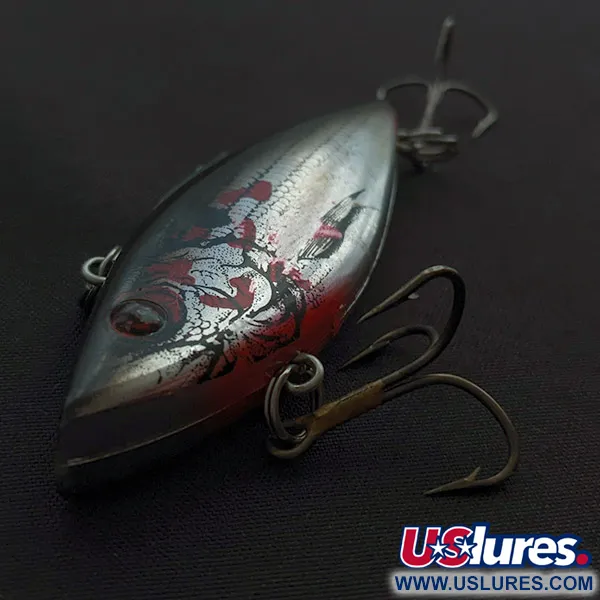 Bill Lewis Rat-L-Trap, Zilver/Grijs, 12g, Lipless Crankbait #22693