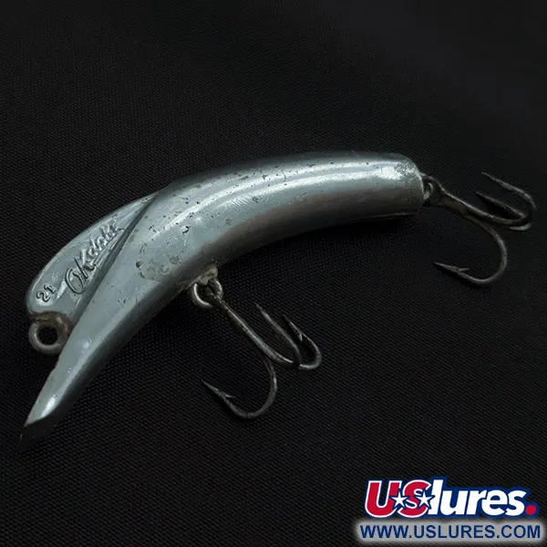 Nebco OkDoke 21, 4g, zilver, Vintage Kunstaas #22701