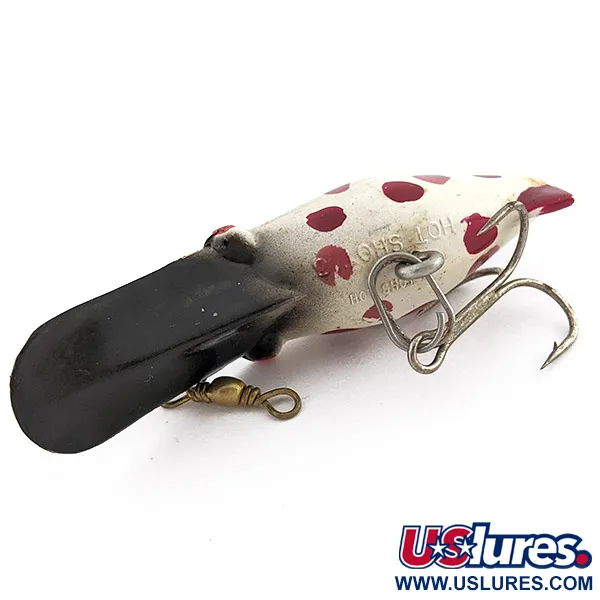 Luhr Jensen Hot Shot - 3, 5,5g wit/rood/zwart, Plug #22702