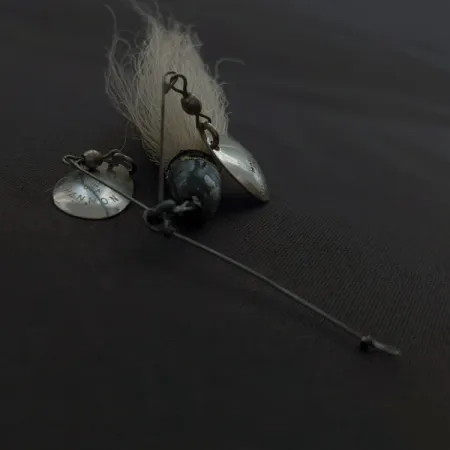 Jamison Shannon Twin Spinner, 7g, nikkel, spinner #22711