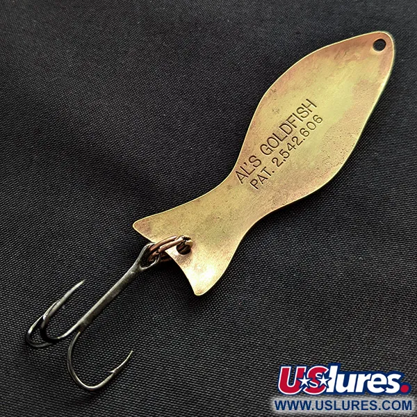 Al's Goldfish, 17g, goud/roségoud, Lepel #22751