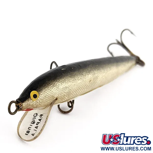 Rapala Original Floater F9, Silver (S), 4g, Drijvende Plug #22761