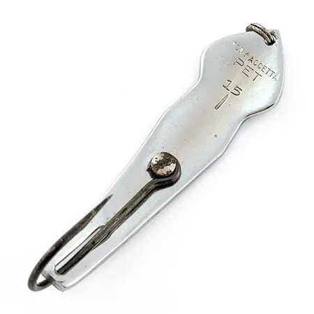 Tony Accetta Pet Spoon 15, Nikkel, 28g, Lepel #22773