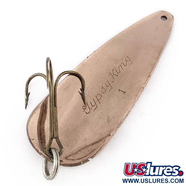 Weller Gypsy King 1, 17g rood/wit/koper, lepel #22831