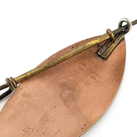 Pflueger Muskill 12, Nikkel/Koper, 45g, Spinner #22844