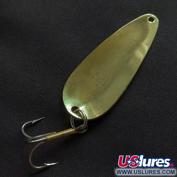 Nebco Flashbait 266, 10g messing lepel #22854
