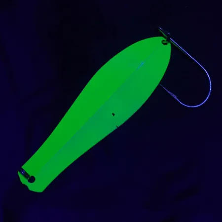 Prescott Spinner Little Doctor Thin Doctor 175, 9g Nikkel/Geel/Groen UV, Lepel #22879