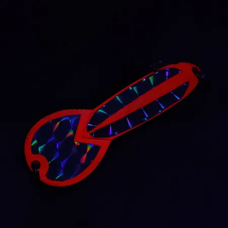 Glen Evans Loco 3, Oranje/Prismatisch Zilver, 7,1g, Lepel #22900