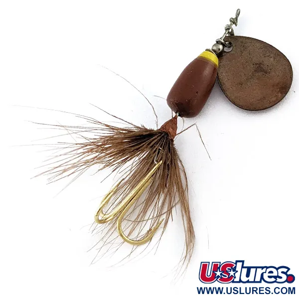 Yakima Bait Wordens Spoon Fly 12, bruin, 1,1g, lepelvlieg #22907