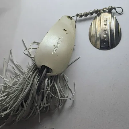 Strike King Timber Spin, 14g Pearl, Spinnerbait #22948