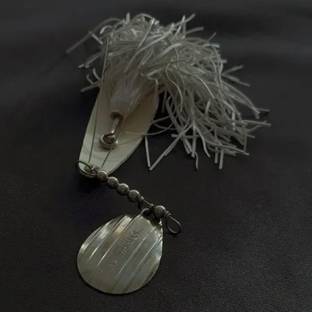 Strike King Timber Spin, 14g Pearl, Spinnerbait #22948