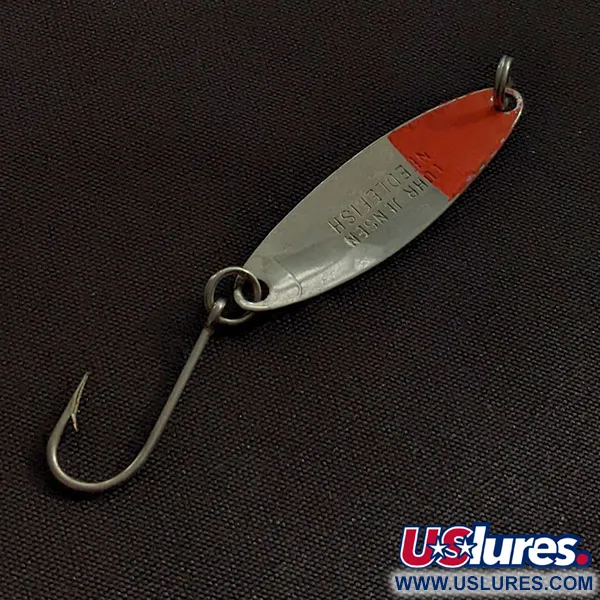 Luhr Jensen Needlefish 1, 2g nikkel/rood, Lepel #22969