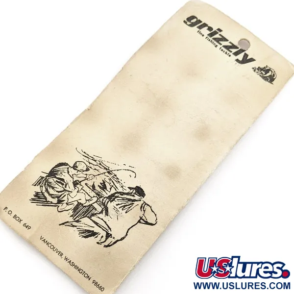 Andy Reekers Grizzly, Rood/Wit Glow, 4,5g, Lepel #22974