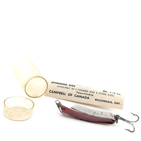 South Bend Super-Duper 506, 7g, Zilver-Groen, Lepel #22994