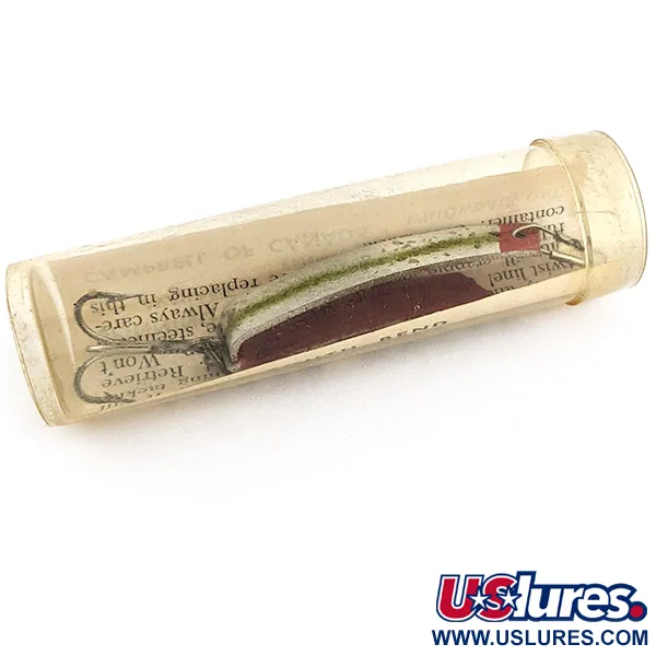 South Bend Super-Duper 506, 7g, Zilver-Groen, Lepel #22994