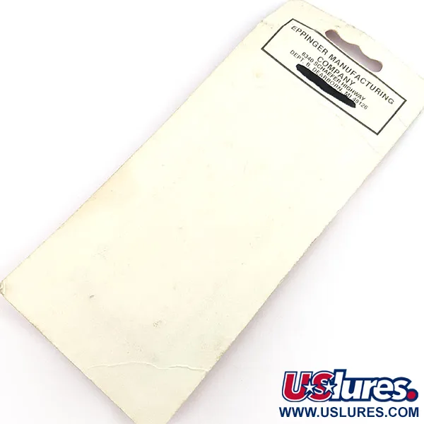 Eppinger Dardevle Sagamore JT Buel Klicker, 7g Geel met Kastanjebruine Stippen, Lepel #23023