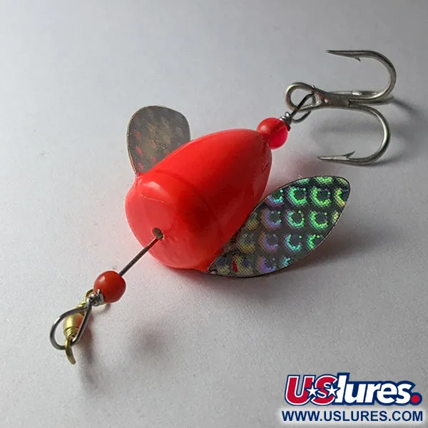 Yakima Bait Worden's Spin-n-Glo Winged, 1.5g, Fluorescerend Oranje, Drift Bobber #23026