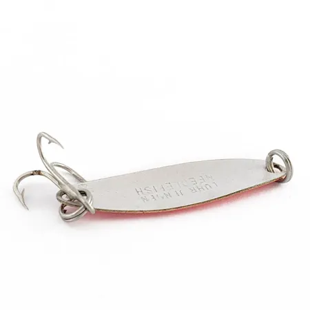 Luhr Jensen Needlefish 1 UV, 2g, wit parelmoer/felroze UV, Lepel #23033