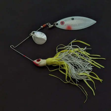 Strike King Red Eyed, 17g, Chartreuse/Wit, Spinnerbait #23038