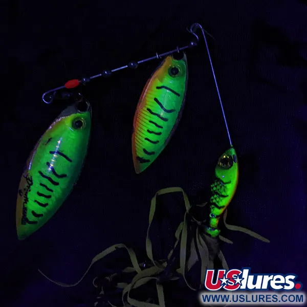 Wahoo Prizm, Fire Tiger UV, 19g Spinnerbait #23039