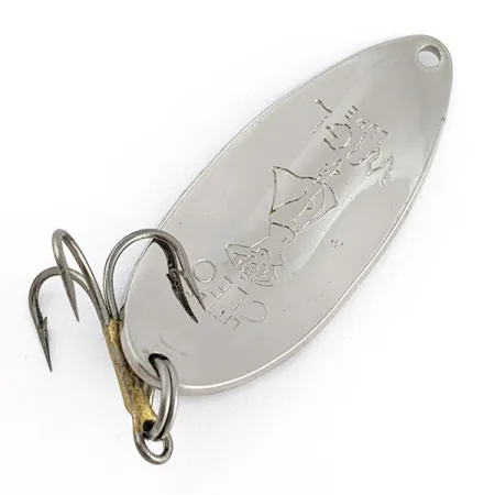 Seneca Little Cleo (Hula Girl), 14g, Chrome/Blauw, Lepel #23049