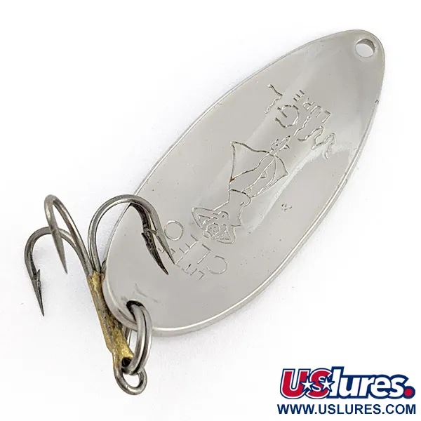 Seneca Little Cleo (Hula Girl), 14g, Chrome/Blauw, Lepel #23049