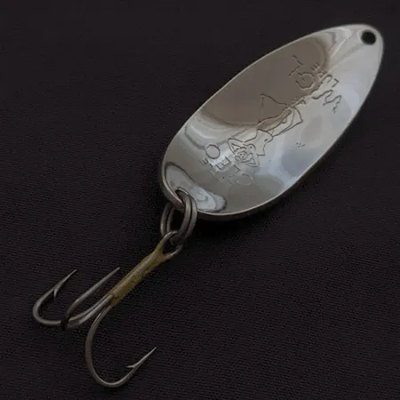 Seneca Little Cleo (Hula Girl), 14g, Chrome/Blauw, Lepel #23049