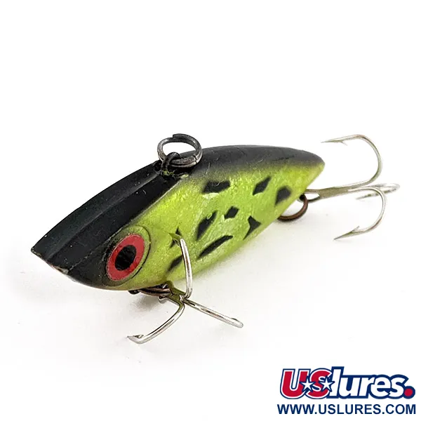 Wahoo WAZP Rattler, 10g, Fluorescent Lime, Lipless Crankbait #23067