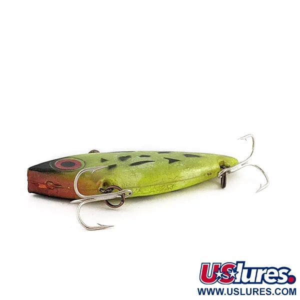 Wahoo WAZP Rattler, 10g, Fluorescent Lime, Lipless Crankbait #23067