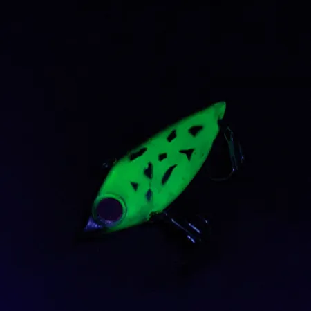 Wahoo WAZP Rattler, 10g, Fluorescent Lime, Lipless Crankbait #23067
