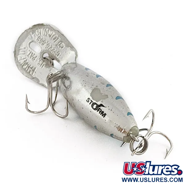 Storm Hot'N'Tot Thin Fin, 6,5g, Blauw/Chroom, Plug #23090