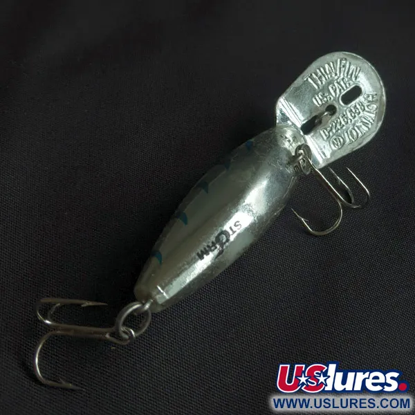 Storm Hot'N'Tot Thin Fin, 6,5g, Blauw/Chroom, Plug #23090