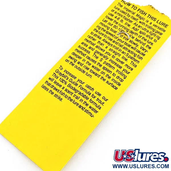 Mack's Lures Imperial Magic, Wit, 2g, Trol-lepel #23093