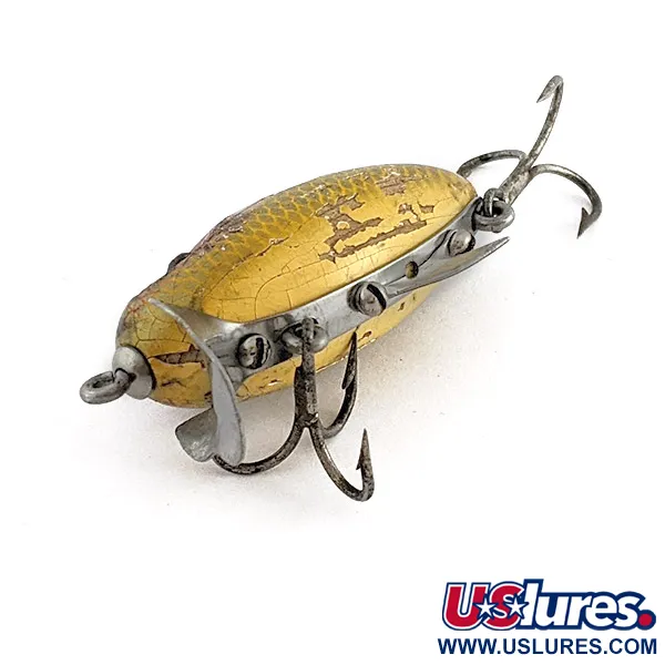 Strike King Clarks Water Scout Wood, 9g, Goud, Plug #23095
