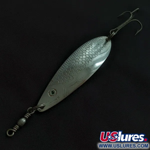 Sølvkroken Storlaksen, zilver, 10g, Lepel #23107