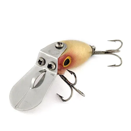 Rebel Minnow, 5,5g, Crème-Rood, Drijvende Plug #23111
