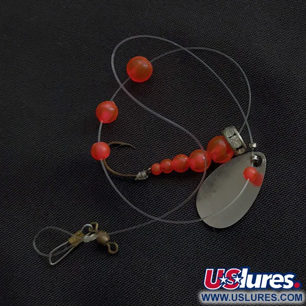 Mack's Lure Wedding Ring, Nikkel/Roze, 2g, Kokanee-onderlijn #23122