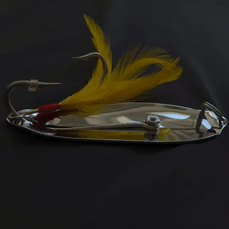 Crippled Alewive 9/0, 72g, Chroom, Lepel #23148