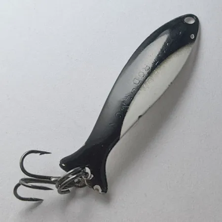 Worth Fly Rod Demon, 1,5g zwart/wit/nikkel, Lepel #23173