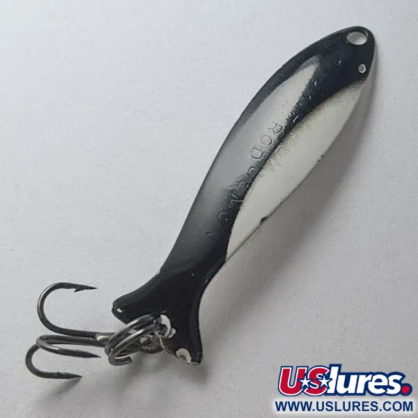 Worth Fly Rod Demon, 1,5g zwart/wit/nikkel, Lepel #23173