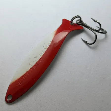 Worth Fly Rod Demon, 2,5g nikkel/rood/wit, lepel #23414