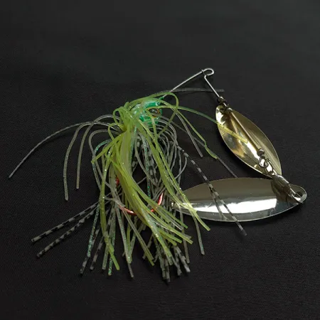 Daiwa Double Willow, 14g, Chartreuse/Groen, Spinnerbait #23183